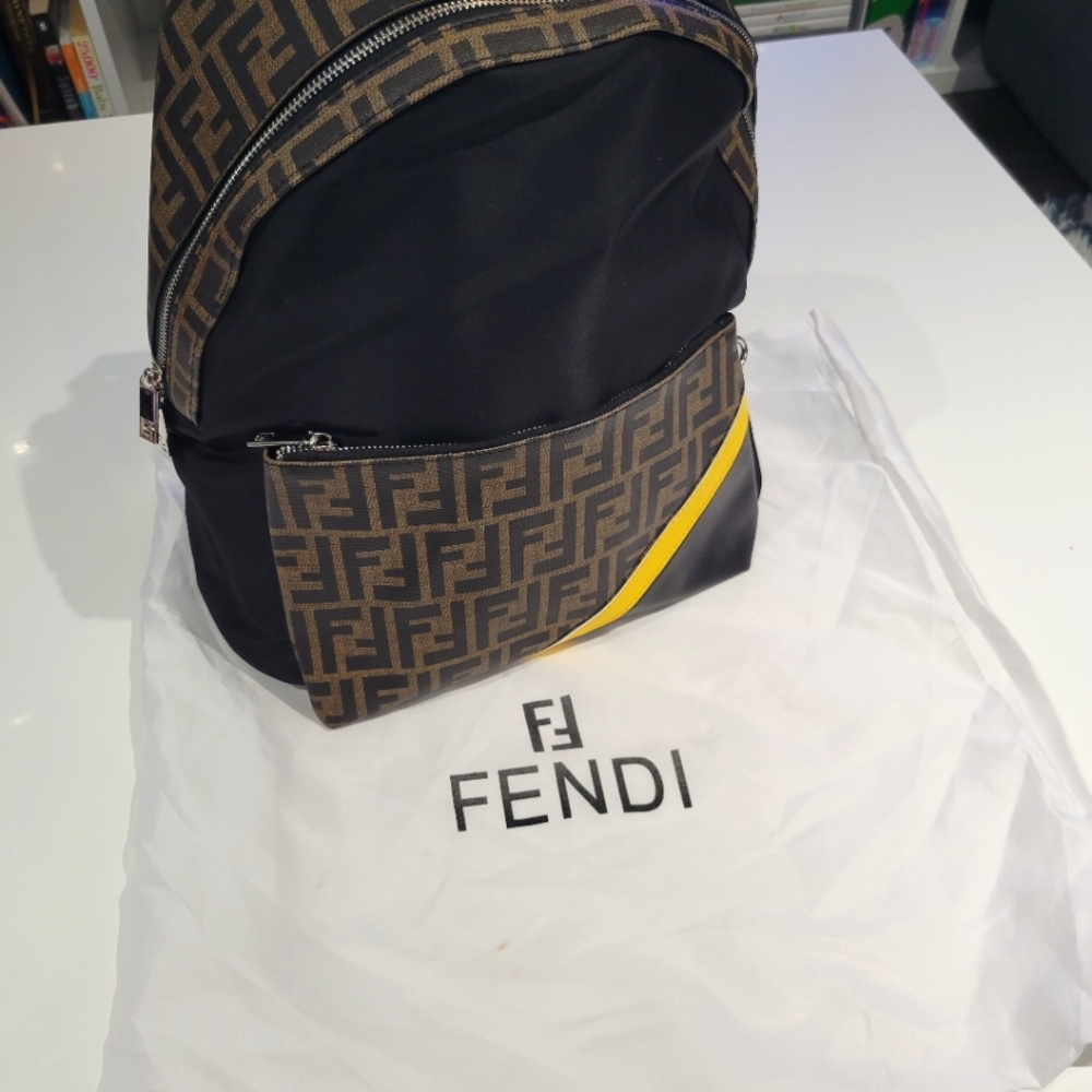 Men's fendi backpack